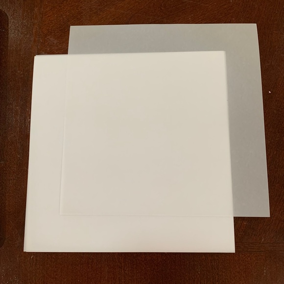 Vellum Sheer Square 6.75 x 6.75 - 237 sheets total  Vellum Sheer Square 6.75\